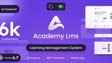 Academy LMS - Learning Management System